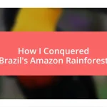 How I Conquered Brazil’s Amazon Rainforest