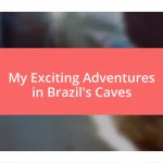 My Exciting Adventures in Brazil’s Caves